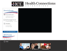 Tablet Screenshot of health-connections.us
